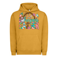 Pigment Peanut Butter Happy Easter Nurse Easter Day Urban Hoodie - HowdyJamesFarm