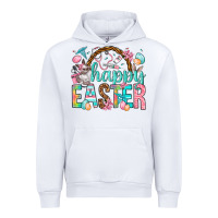 White Happy Easter Nurse Easter Day Urban Hoodie - HowdyJamesFarm