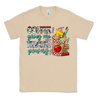 Mushroom Coffee Gives Me Teacher Powers Classic Tee - CowhideDigitalArt