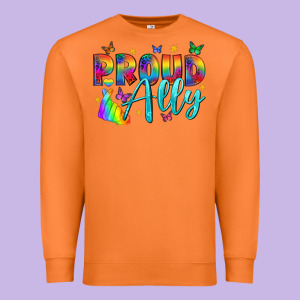 Western Proud Ally Premium Sweatshirt Designed By Bundleandbundleshop