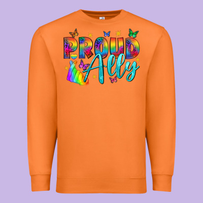 Western Proud Ally Premium Sweatshirt Designed By Bundleandbundleshop