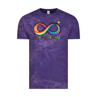 Cloud Purple autism acceptance Vintage Tee - JahusDesignShop