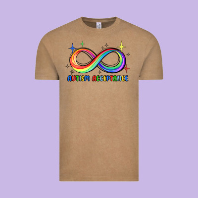 Autism Acceptance Vintage Tee Designed By Jahusdesignshop