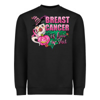 Black breast cancer is boo shit Heavyweight Sweatshirt - AdoDesignShop