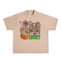 Burro mardi gras dead inside but lucky  with skeleton Urban Heavy Tee - AdoDesignShop