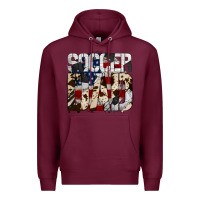 Burgundy Soccer Dad Premium Hoodie - Bettercallsaul