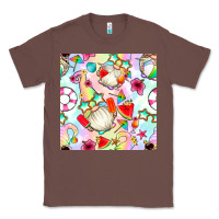 Chestnut summer gnome seamless pattern Classic Tee - BundleAndBundleShop
