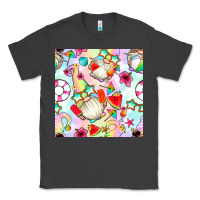 Smoke summer gnome seamless pattern Classic Tee - BundleAndBundleShop
