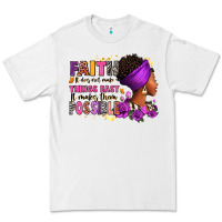 White Faith it does not make things easy Premium Tee - RanaPortraitStore