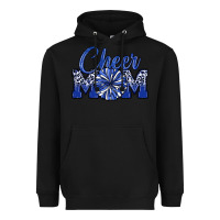 Black cheer mom Heavyweight Hoodie - MaliasSmallBusiness
