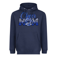 Navy cheer mom Heavyweight Hoodie - MaliasSmallBusiness