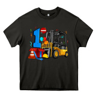 Asphalt forklift birthday one Heavy Core Tee - Artiststas