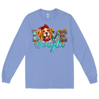 Colony Blue love beagles Long Sleeve Tee - Artiststas