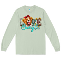 Matcha love beagles Long Sleeve Tee - Artiststas