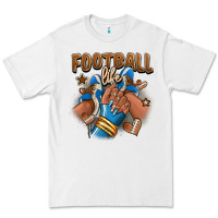 White Football life afro girl sneakers Premium Tee - RanaPortraitStore