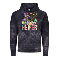 Cloud Black happy easter heifer Vintage Hoodie - Neo Western