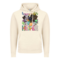 Vintage Artic happy easter heifer Vintage Hoodie - Neo Western