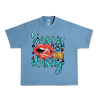 Pebble Blue sassy but classy Urban Heavy Tee - JahusDesignShop