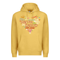 Antique Gold mental health matters Premium Hoodie - JahusDesignShop