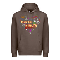 Coffee mental health matters Premium Hoodie - JahusDesignShop