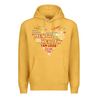 Mustard mental health matters Premium Hoodie - JahusDesignShop