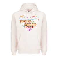 Pale Pink mental health matters Premium Hoodie - JahusDesignShop