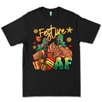 Black Festive af Christmas black girl sneakers Premium Tee - RanaPortraitStore