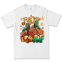 White Festive af Christmas black girl sneakers Premium Tee - RanaPortraitStore