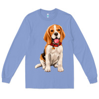 Colony Blue beagle Long Sleeve Tee - Artiststas