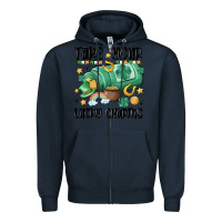Navy take your lucky charms Zipper Hoodie - MaliasSmallBusiness