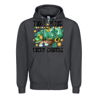 Smoke take your lucky charms Zipper Hoodie - MaliasSmallBusiness
