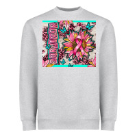 Heather Grey survivor breast cancer Heavyweight Sweatshirt - AdoDesignShop