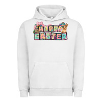 Pigment Lunar Rock Happy Easter plate letters Easter Day Urban Hoodie - HowdyJamesFarm