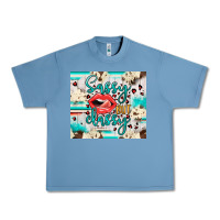 Pebble Blue sassy but classy Urban Heavy Tee - JahusDesignShop