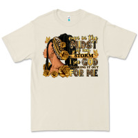 Bone Even in the midst of my storm afro woman Premium Tee - RanaPortraitStore