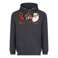 Smoke Peace love Christmas Heavyweight Hoodie - NancyCooperArtShop