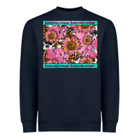 Navy breast cancer awareness Heavyweight Sweatshirt - AdoDesignShop
