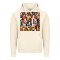 Vintage Artic western farm animals seamless pattern Vintage Hoodie - HRA Design Shop