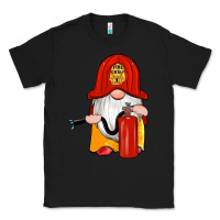 Black firefighter gnomes Classic Tee - Artiststas