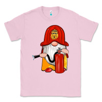 Bubblegum Pink firefighter gnomes Classic Tee - Artiststas