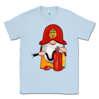 Dusty Blue firefighter gnomes Classic Tee - Artiststas