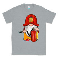 Heather Grey firefighter gnomes Classic Tee - Artiststas