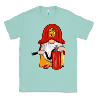 Seafoam firefighter gnomes Classic Tee - Artiststas