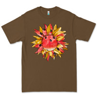 Cacao watermelon sunflower Premium Tee - BarkalooDesign
