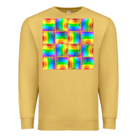 Antique Gold Pride lgbtq flag and leopard with glitter seamless Premium Sweatshirt - BundleAndBundleShop