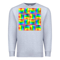 Heather Grey Pride lgbtq flag and leopard with glitter seamless Premium Sweatshirt - BundleAndBundleShop