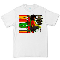 I Am Black History Afro American Woman Premium Tee | Teevron