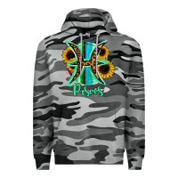 Slate Camo Pisces Zodiac Premium Hoodie - Bettercallsaul