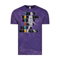 Cloud Purple father words Vintage Tee - AdoDesignShop