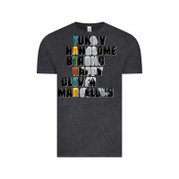 Vintage Black father words Vintage Tee - AdoDesignShop